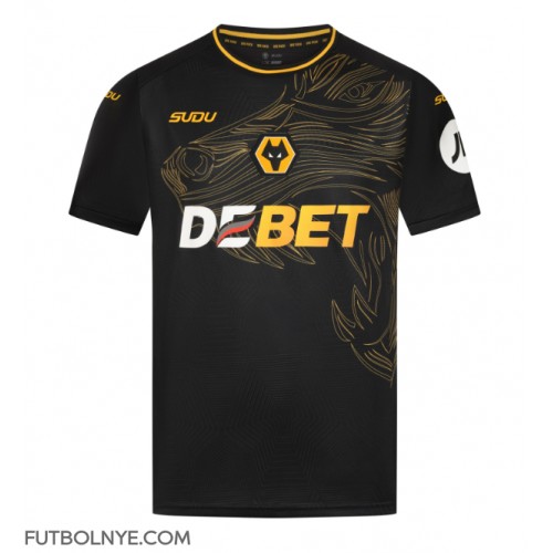 Camiseta Wolves Visitante Equipación 2024-25 manga corta